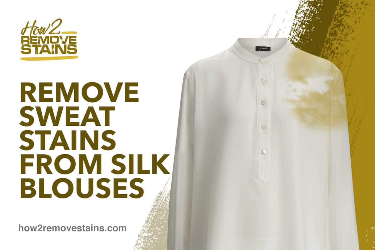 Comment enlever les taches de sueur sur les blouses en soie