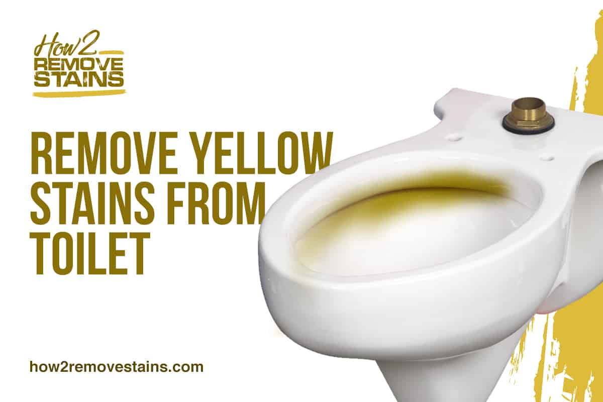 Comment enlever les taches jaunes des toilettes