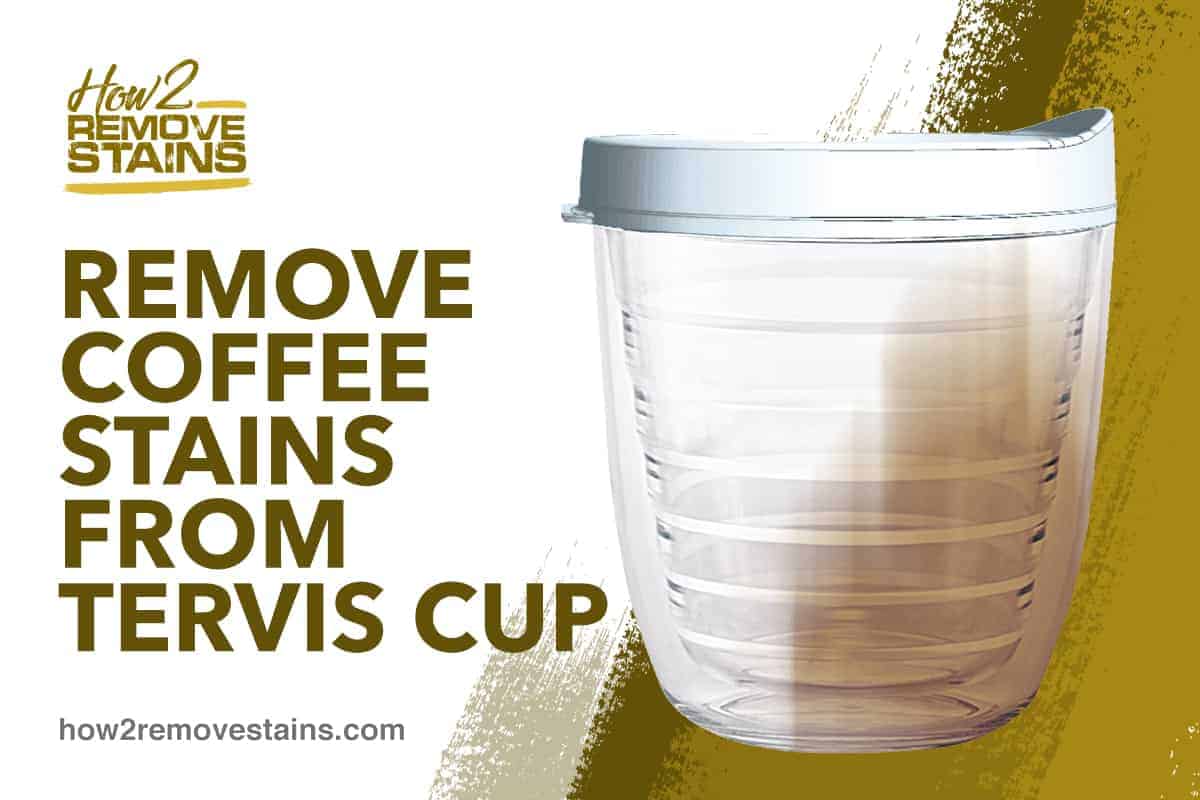 Comment enlever les taches de café sur une tasse Tervis ?