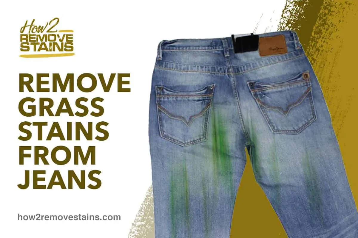 Comment enlever les taches d'herbe sur un jean ?